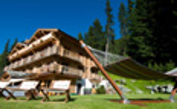 The Lodge in Verbier summer exterior