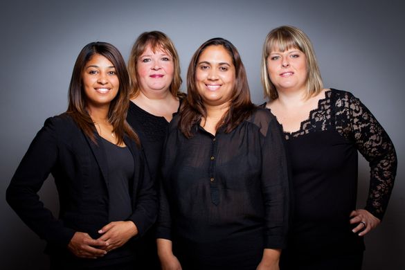 The SWR team: Itr Tamzin Isaacs,Elmarie Rabie,Shantel Wollow,Annareth Bolton