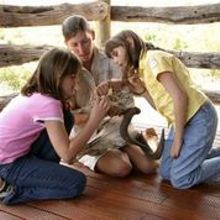 Kids on safari