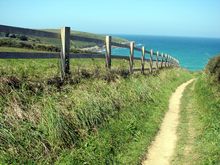 Trekking along Cornwall's Coastal Path