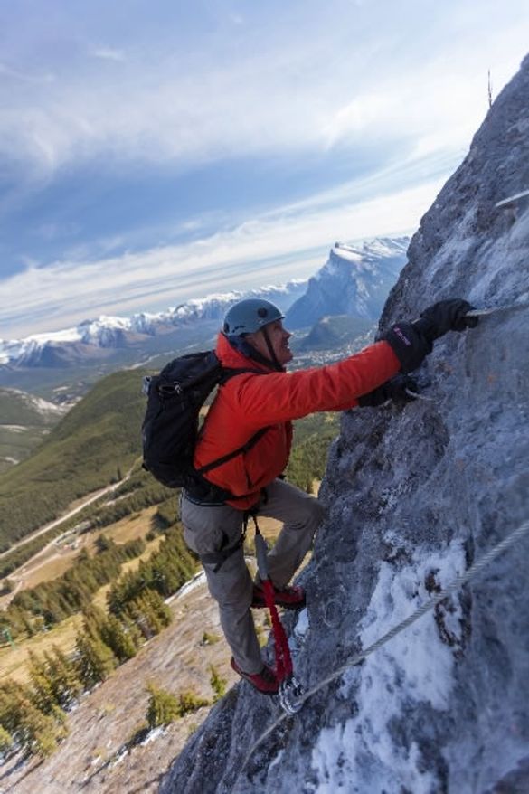 The Via Ferrata at Banff's Mount Norquay launches this Summer
