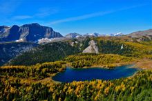 Hiking at Sunshine Meadows, Banff