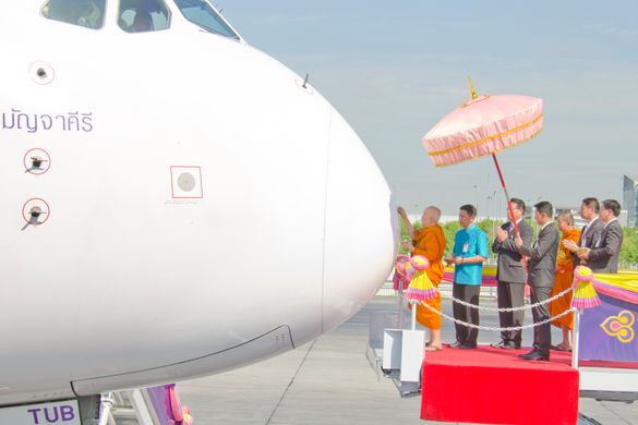 THAI annoints new Airbus aircraft