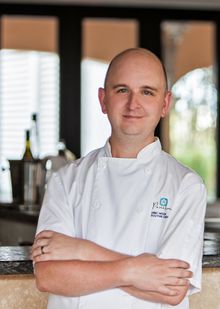 Executive Chef Eric Wood of Pavilion Restaurant at The Somerset on Grace Bay, Turks & Caicos