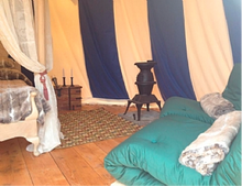 Enjoy a festival in style at these Medieval glamping tents in Suffolk