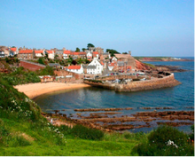 Railway Crossing Cottage and its picturesque surroundings is ideal for East Neuk Festival