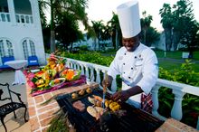 Half Moon villa chef