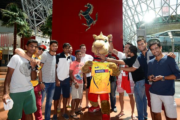 Indian cricketers enjoyed destination Abu Dhabi during April’s IPL tournament