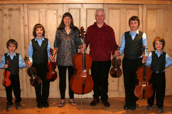 The Messenger family are music mad and love holidays at DISS