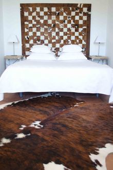 Guests can see the Mediterranean from the master bed