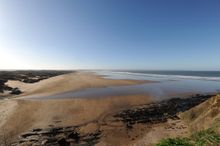 Views from Ocean Point over the pet-friendly Saunton Sands
