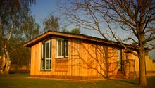 Stay in the luxurious lodges of The Sherwood Hideaway