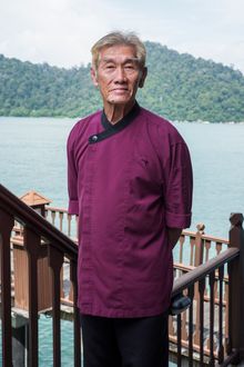 Chef Lim Fang aka Uncle Lim at Pangkor Laut Resort