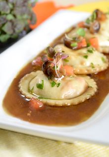 Agnolotti di Aragosta e Scampi, Carousel, Royal Plaza on Scotts