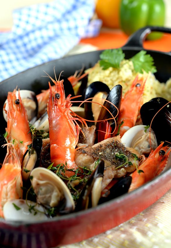 Sicilian Seafood Couscous, Carousel, Royal Plaza on Scotts