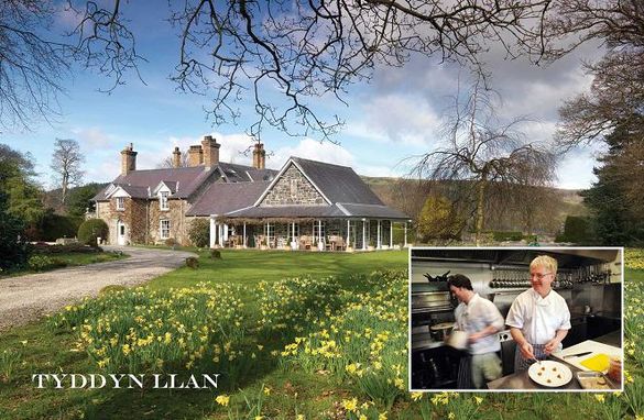 Tyddyn Llan, a bolt hole for foodies!