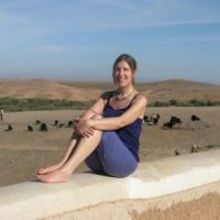 Yoga expert Lucia Cockcroft