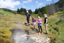 Hot Spring Egg Boiling