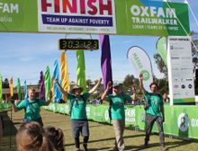The 2013 Sydney Coast Walks Trailwalker team, including founder and Chief Guide Ian Wells second from left.