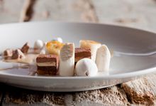“Dulce de leche” flavoured Chocolate sponge cake