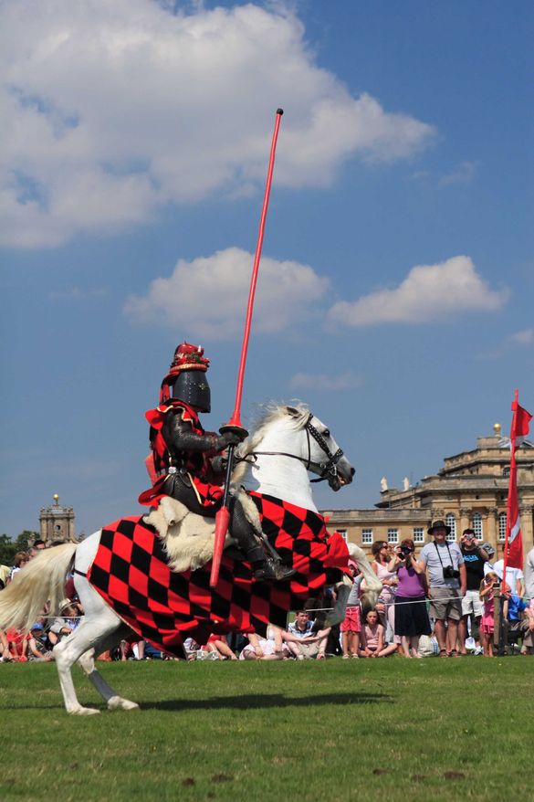 Jousting at Blenheim Palace