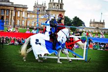 Jousting on the South Lawn