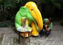 Mr. Corn by Nat Posilla 