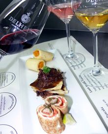 Delheim pancake and wine pairings