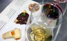 Delheim pancake and wine pairings