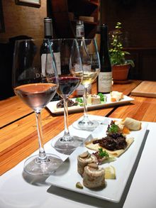 Delheim pancake and wine pairings