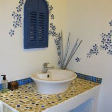 Inside luxury bathroom