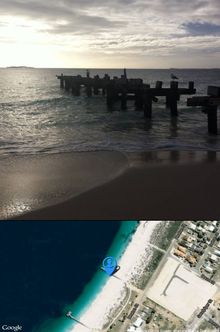 Our unique mini map accompanies each image posted on Facebook or Twitter