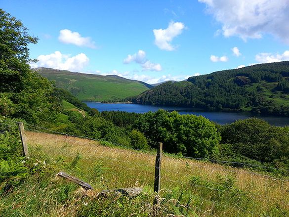 Lough Dan in Wicklow, Ireland