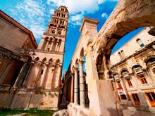 Peristil Square, Split. 