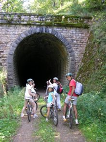 Cross country bike in Aveyron