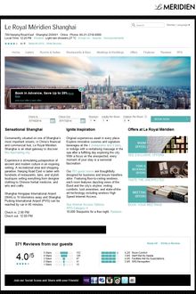 Le Royal Meridien Shanghai Exterior