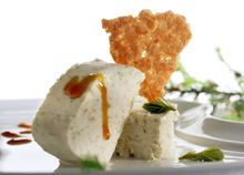 Local restaurateurs create unique dishes using local ingredients such as this “spruce needle ice-cream parfait“.  