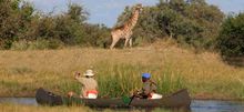 Selinda Canoe Trail - seeing game from the water