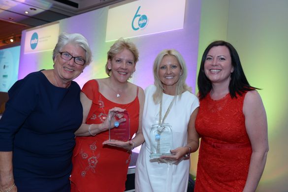 Please find attached a picture of the winners of The Association of Women Travel Executives (AWTE) Chair Awards. From left to ri