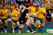 Bledisloe Cup action 