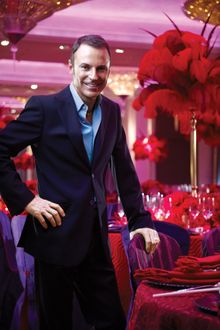 Colin Cowie, the mastermind behind colorful wedding concepts of The Mira Hong Kong