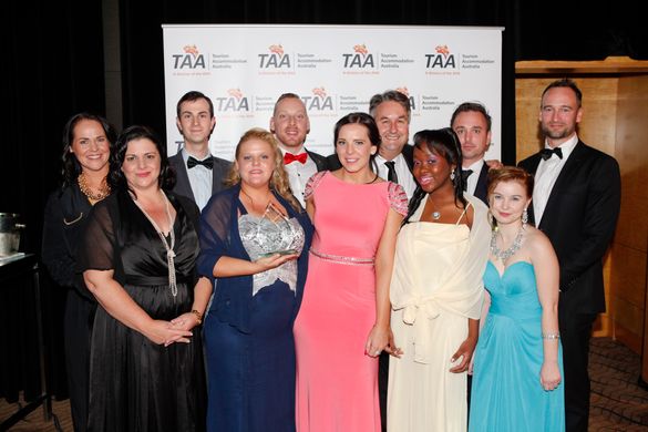 Atura Blacktown team from left to right.  Bria Lamberton, Kirsty Tomas, Tim Davis, Andrea Donaghy, Joel Gordon -Atura Blacktown 