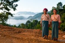 Local Shan State Women, Myanmar