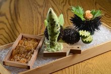 NOBU InterContinental Hong Kong - Uni Sampler (Hokkaido Bafun & Russian Muraski)