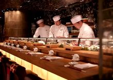 NOBU InterContinental Hong Kong - Sushi Chefs in Action