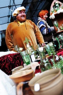 The Medieval Christmas Fayre at Dragon Hall, Norwich 