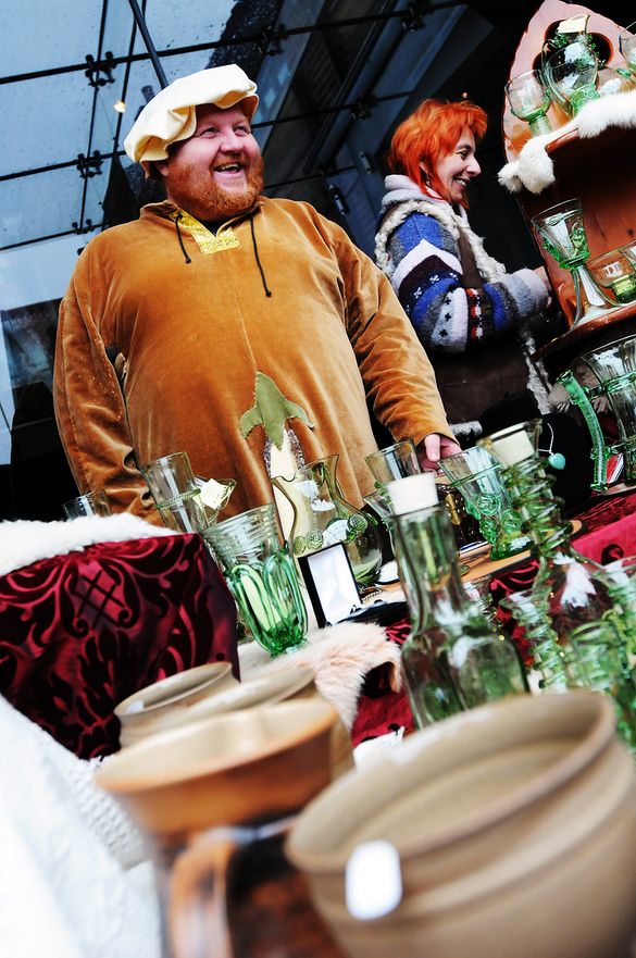 The Medieval Christmas Fayre at Dragon Hall, Norwich 