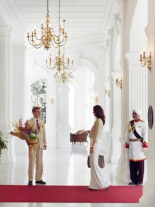 Raffles Hotel Singapore Arrival 