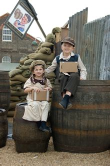 Salute to the 40's Event at The Historic Dockyard, Chatham