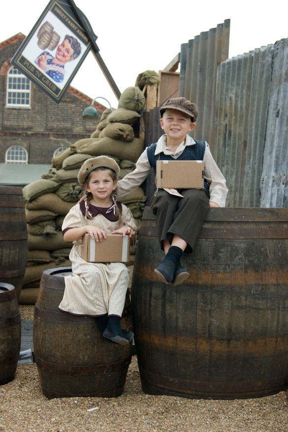 Salute to the 40's Event at The Historic Dockyard, Chatham